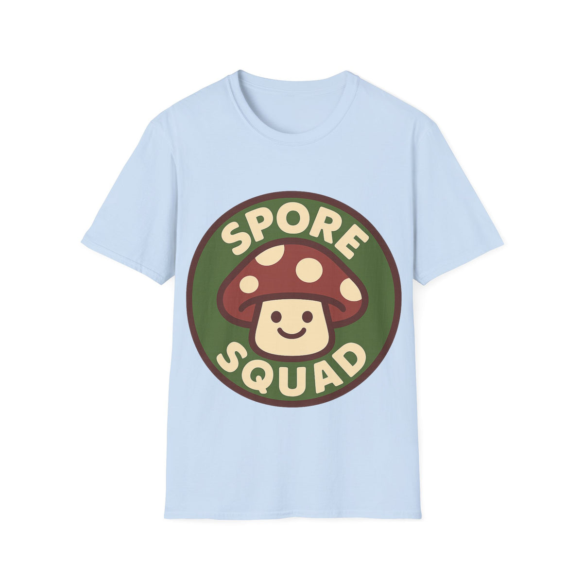 Spore Squad T-Shirt — Cute Mushroom Graphic Tee for Gamers & Fungi Fans - Trending Now - September 2026