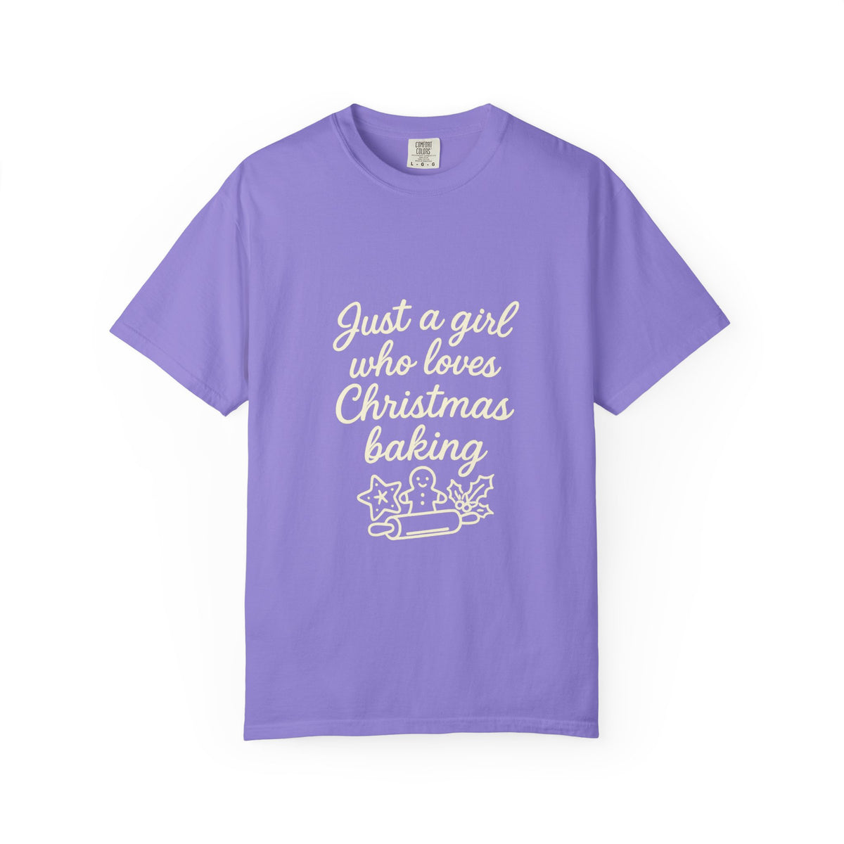 Christmas Baking T-Shirt — "Just a Girl Who Loves Christmas Baking" Holiday Tee- Trending Now - October 2026