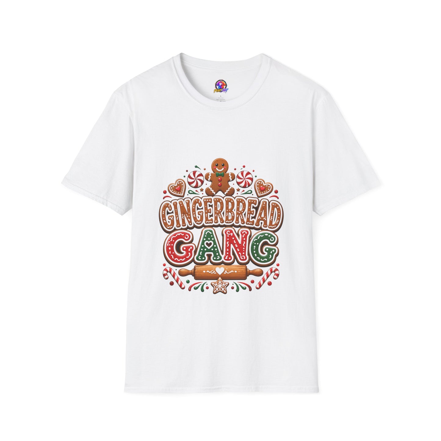Gingerbread Gang T-Shirt — Cute Holiday Cookie Graphic Tee