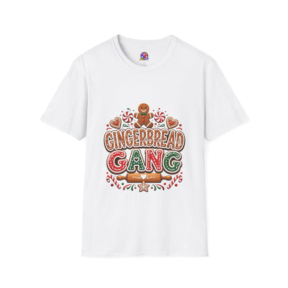 Gingerbread Gang T-Shirt — Cute Holiday Cookie Graphic Tee