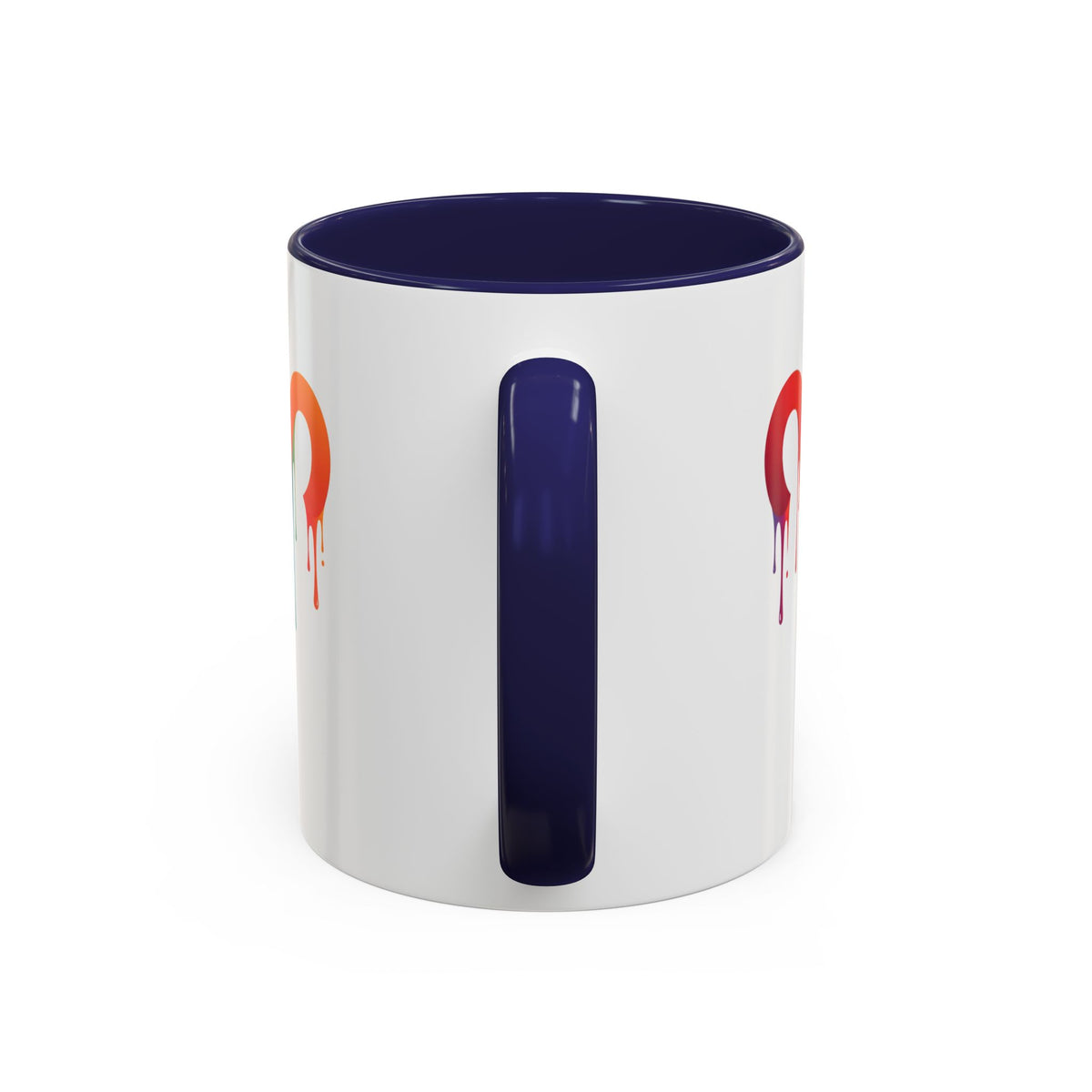 Aries Zodiac Rainbow Drip Aries Coffee Mug — Zodiac Astrology Accent Mug