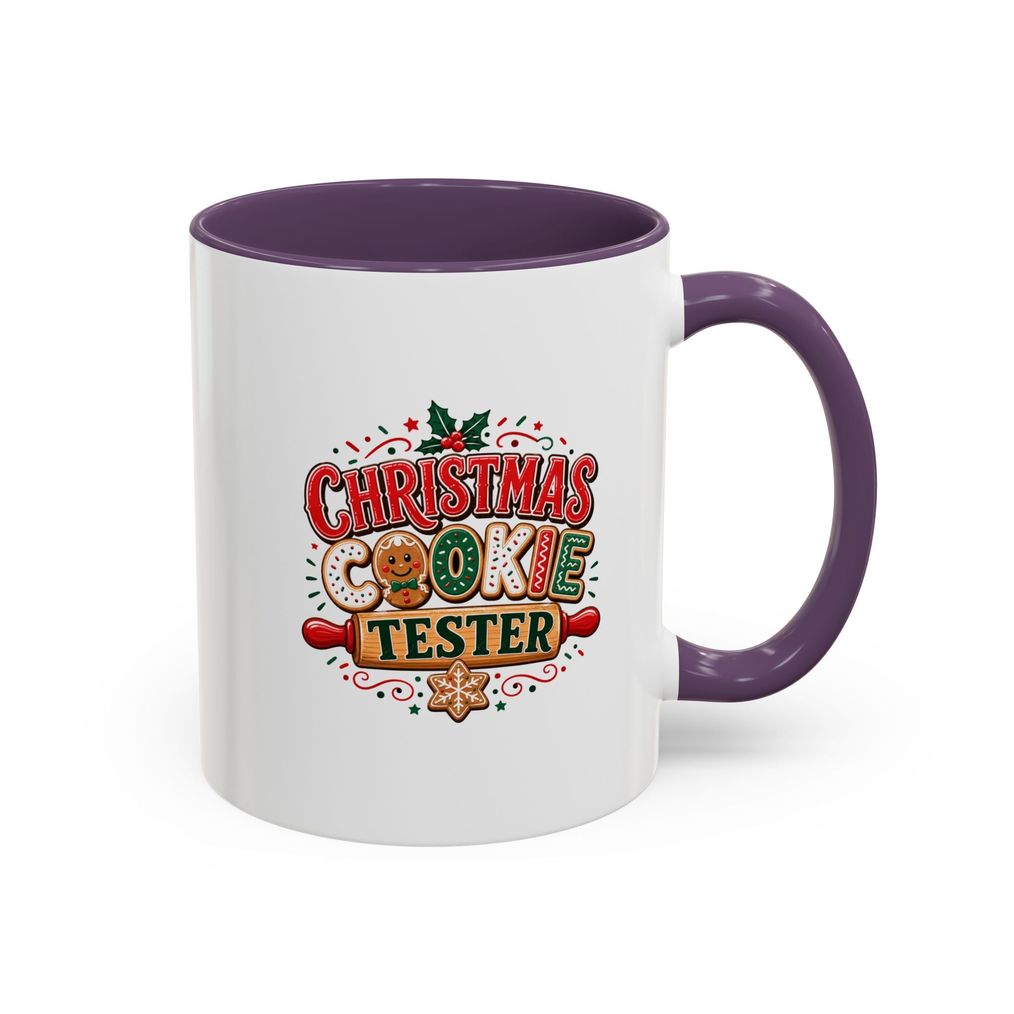 Christmas Cookie Tester Mug — Holiday Coffee Cup