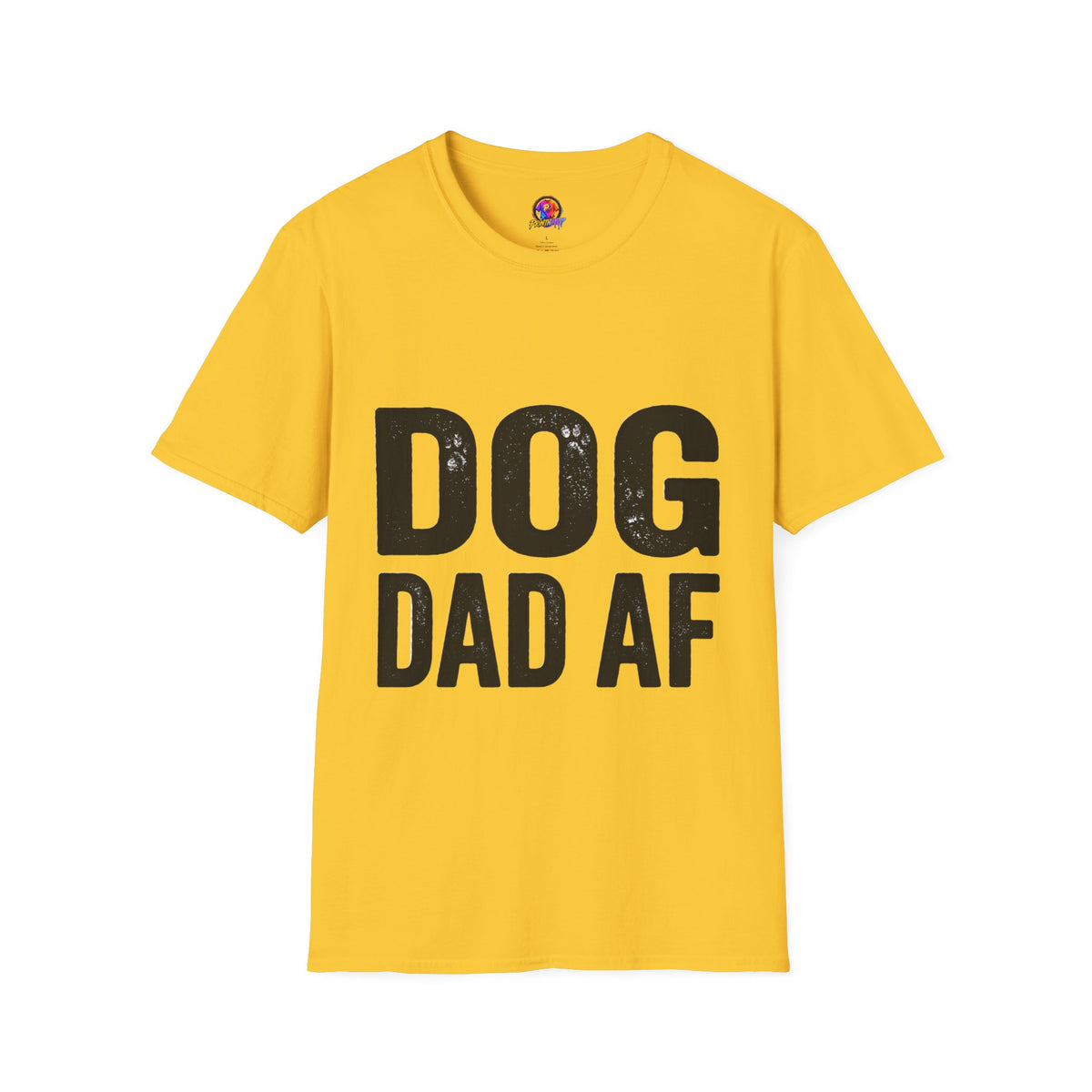 Dog Dad Af Unisex Softstyle T-Shirt
