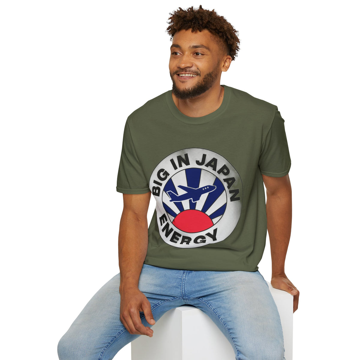 T‑Shirt — "Big in Japan Energy" Retro Airplane Graphic Tee - Trending Now - August 2026