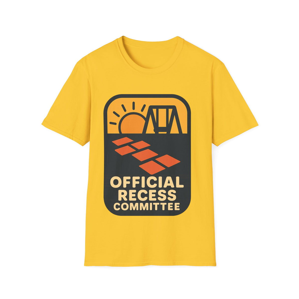 Official Recess Committee T-Shirt – Retro Sunset Camp Graphic Tee - Trending Now - August 2026