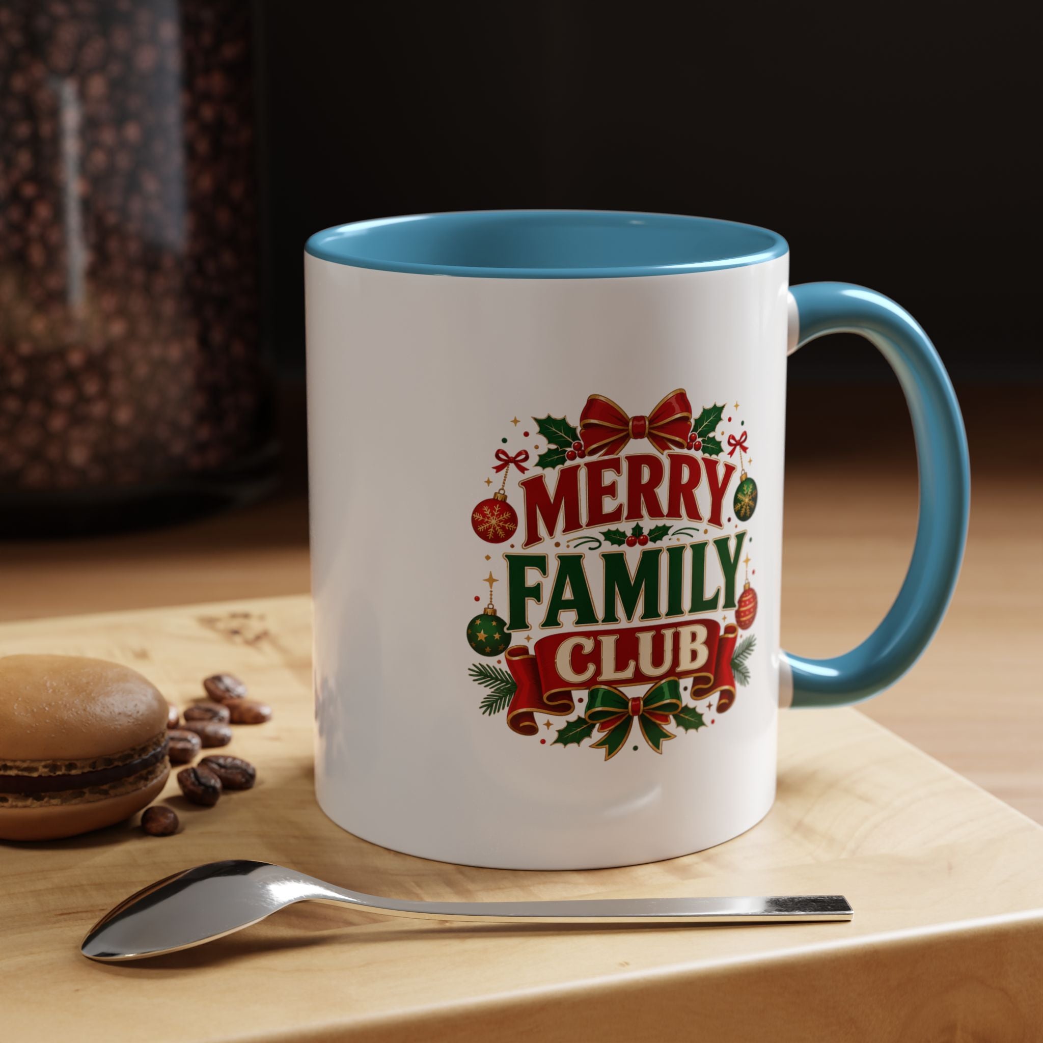 Accent Coffee Mug Merry Family Club