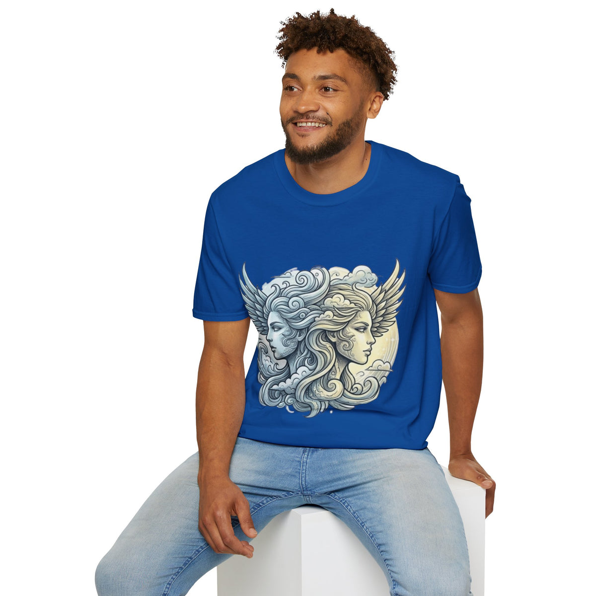 Gemini Zodiac Unisex Softstyle T-Shirt
