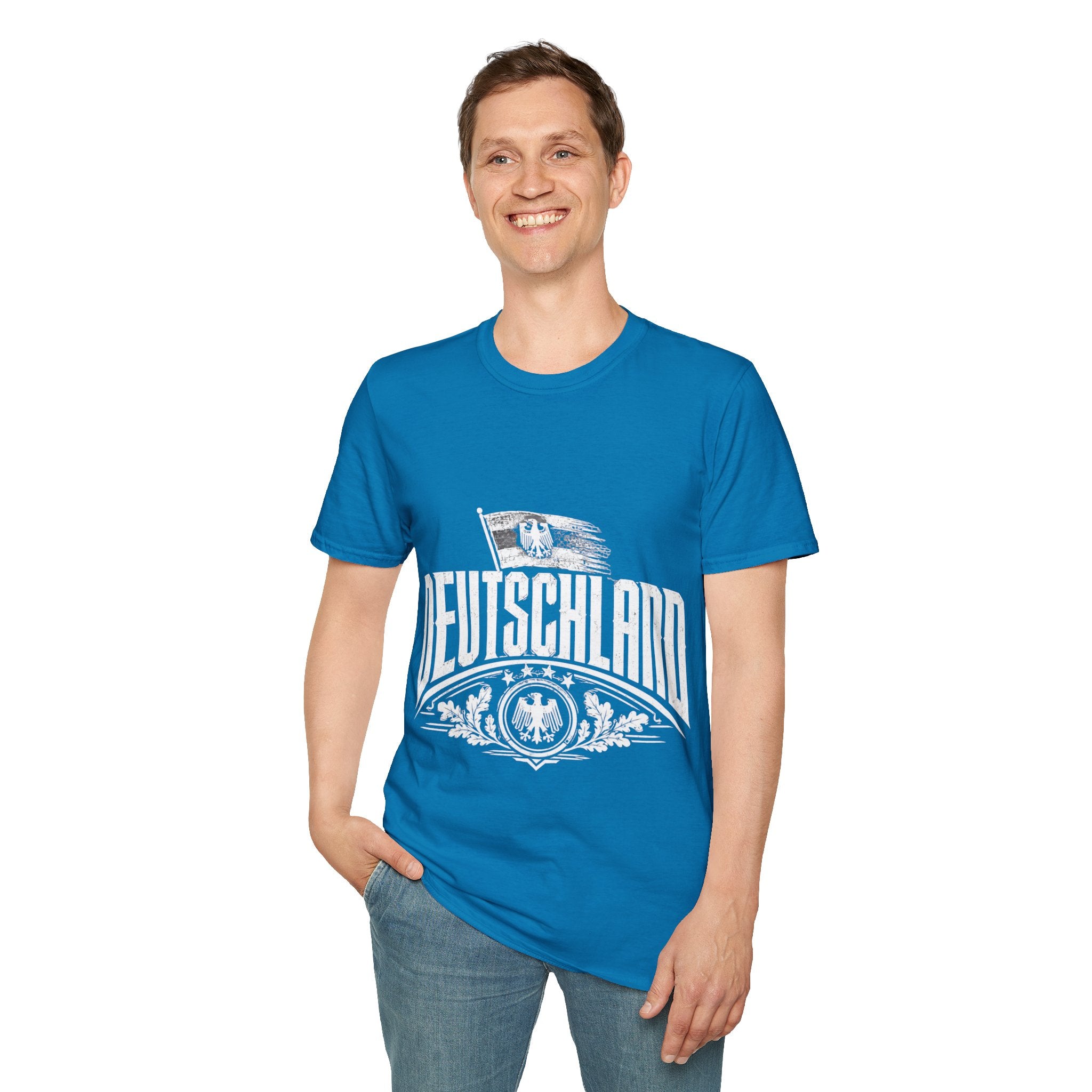 Germany Deutschland T-Shirt — Vintage German Crest Soccer Fan Tee