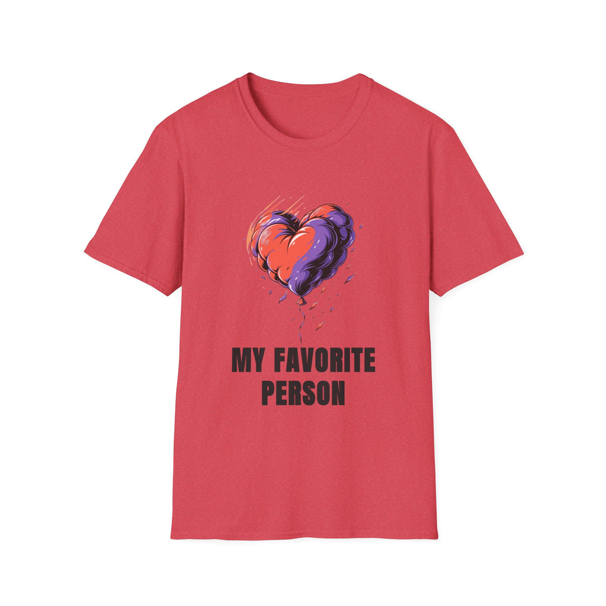Heart Graphic T-Shirt — "My Favorite Person" Casual Tee - Trending Now - August 2026