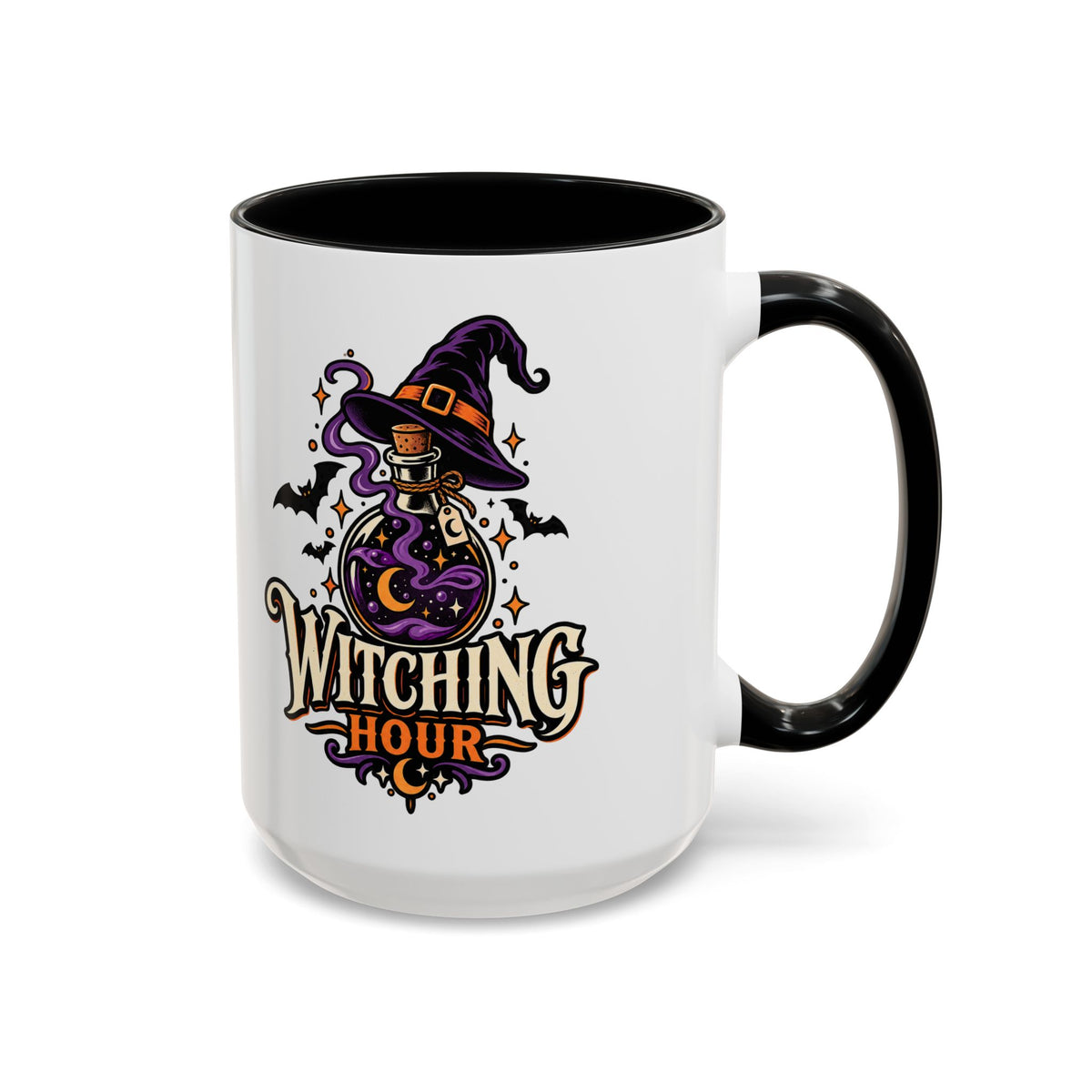 Witching Hour Coffee Mug — Halloween Witch Potion Accent Mug (11/15oz)