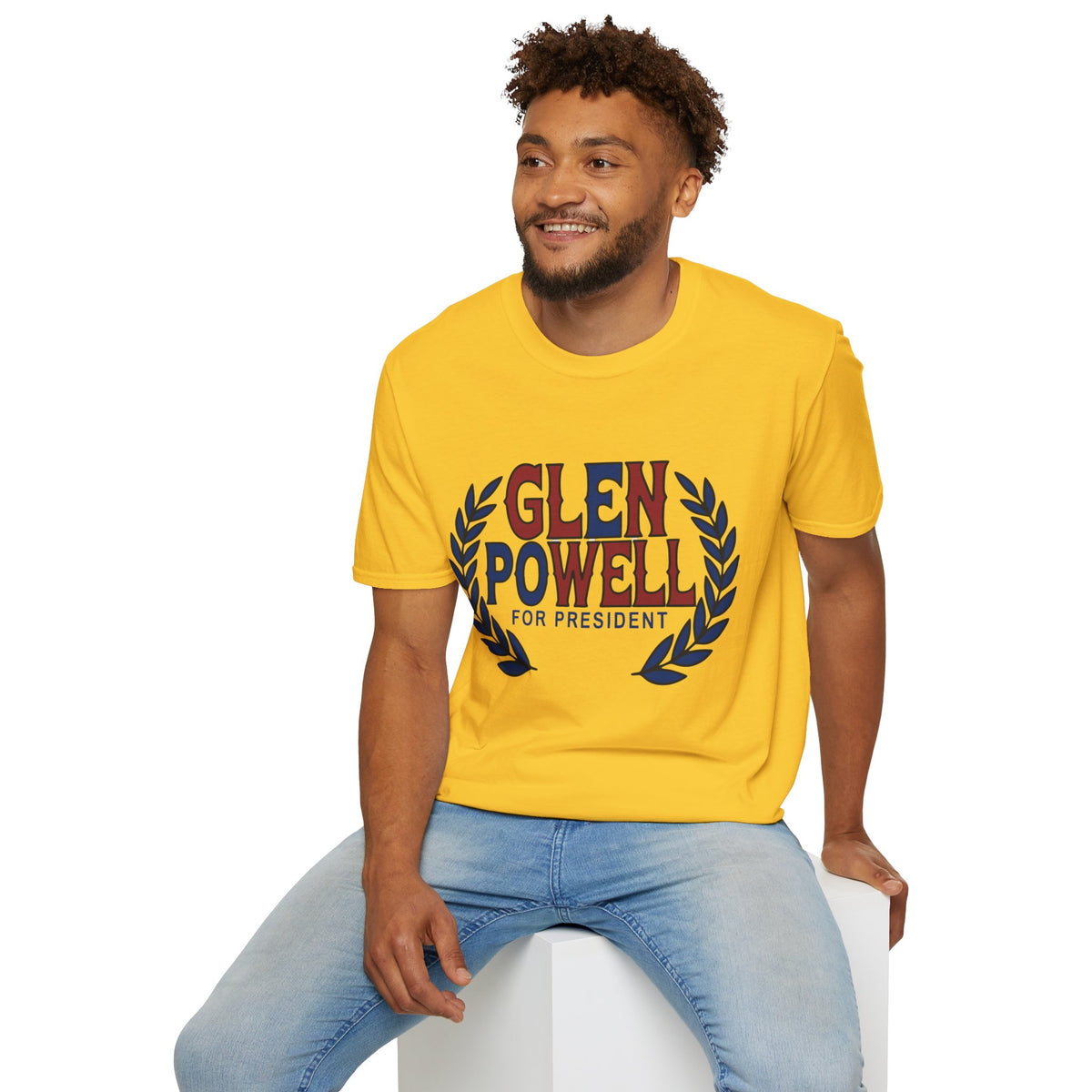 Glen Powell For President Campaign T-Shirt - Trending Now - August 2026