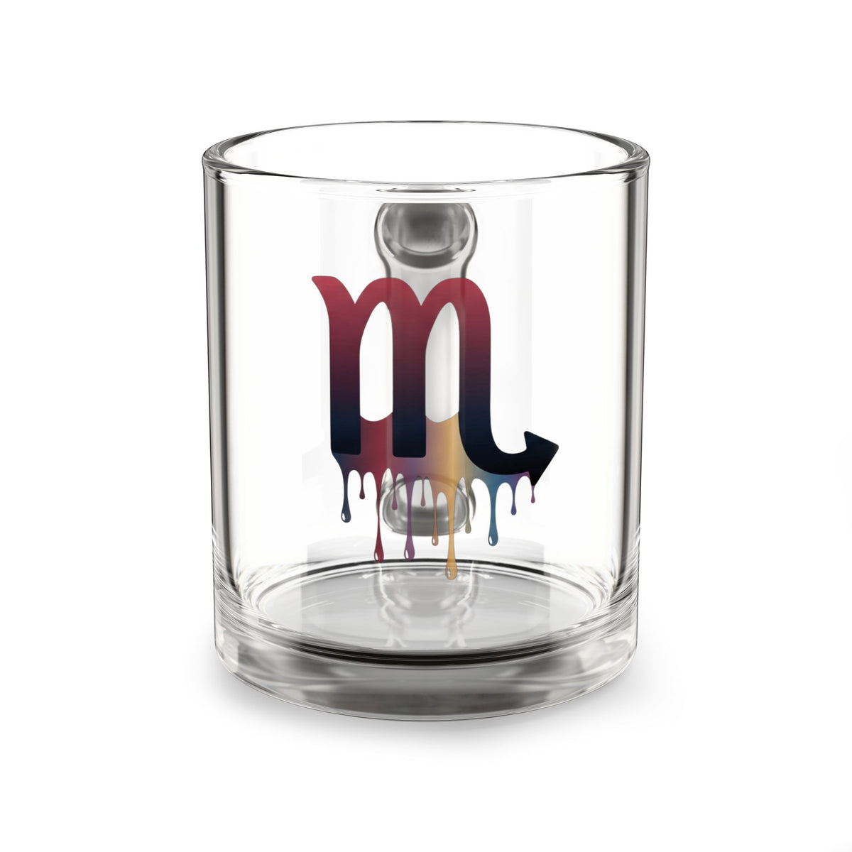 Scorpion Glass Mug Scorpio Drip Glass Mug — 10oz Zodiac Coffee Cup