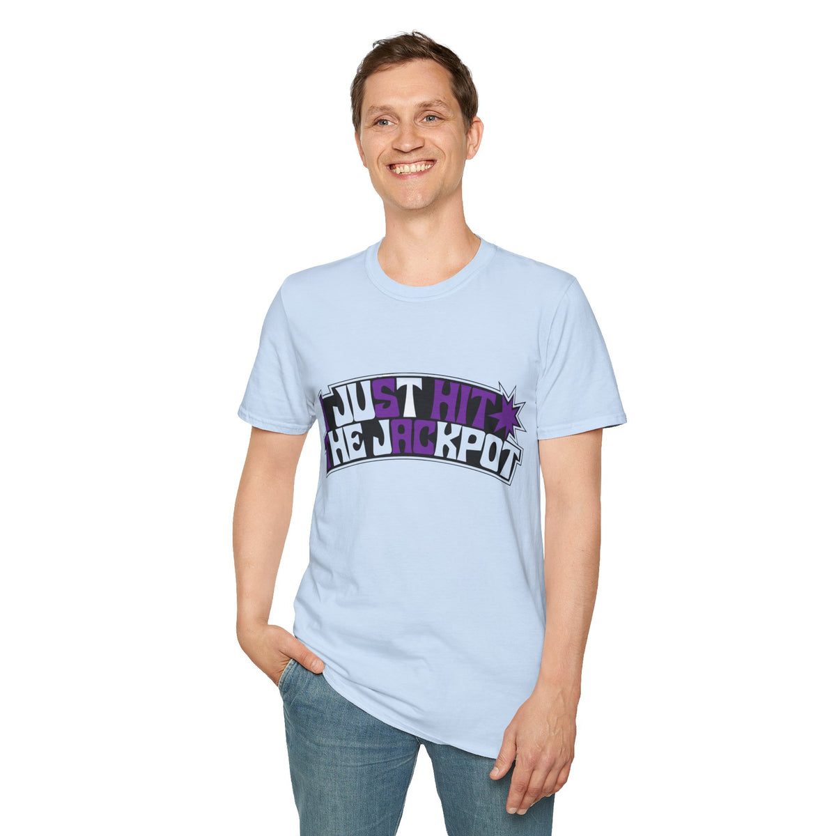 Just Hit the Jackpot T-Shirt — Retro Casino Graphic Tee - Trending Now - August 2026