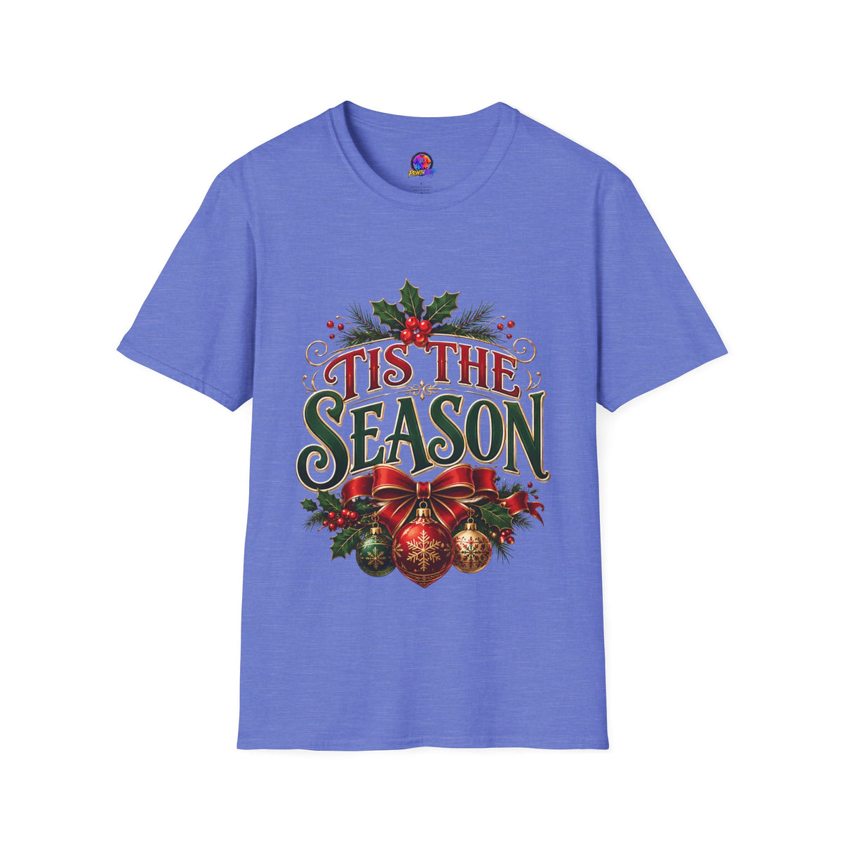 T-Shirt — 'Tis The Season' Christmas Holiday Graphic Tee