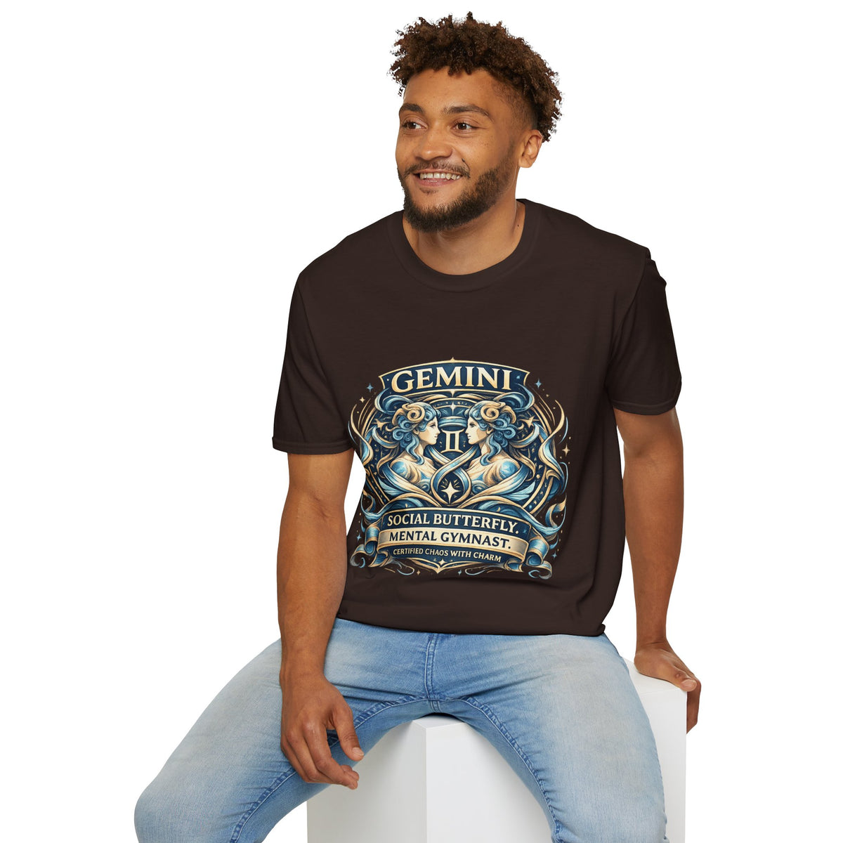 Zodiac  Gemini Unisex Softstyle T-Shirt