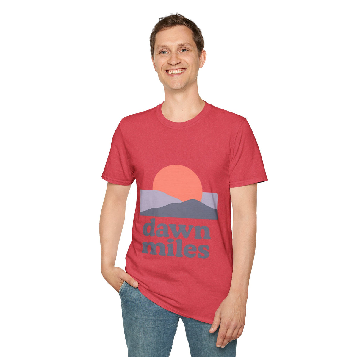 Dawn Miles Running Tee — Sunrise Graphic Short-Sleeve Shirt - Trending Now - September 2026