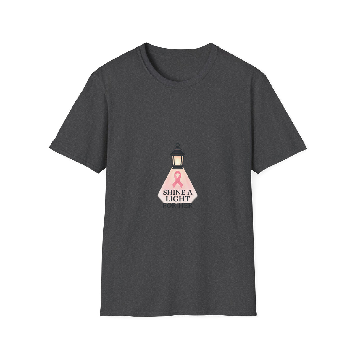 Shine A Light For Her Pink Ribbon Lantern T-Shirt, Breast Cancer Support Tee - Trending Now - September 2026