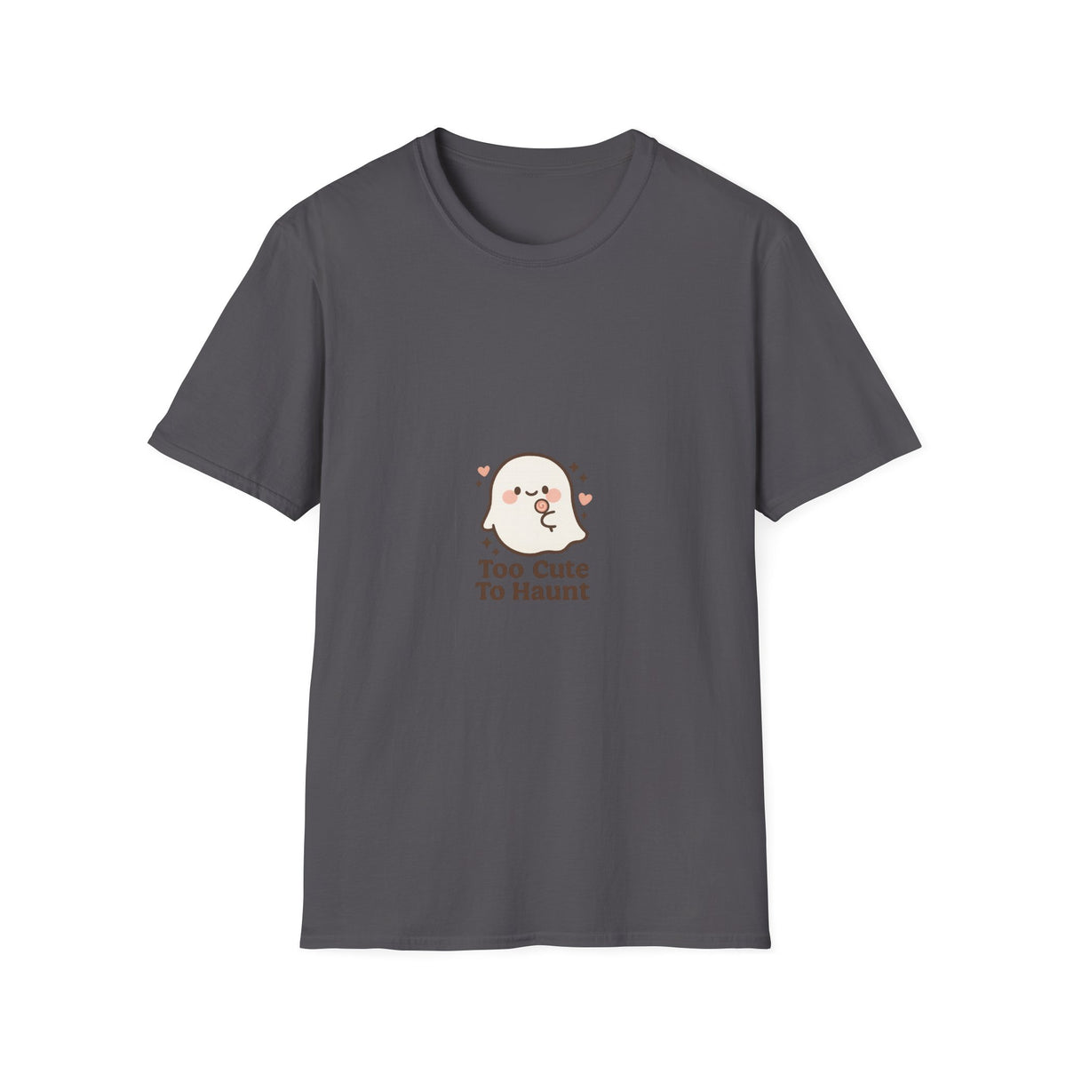 Too Cute To Haunt Ghost T-Shirt — Cute Halloween Tee for Kids & Adults - Trending Now - October 2026