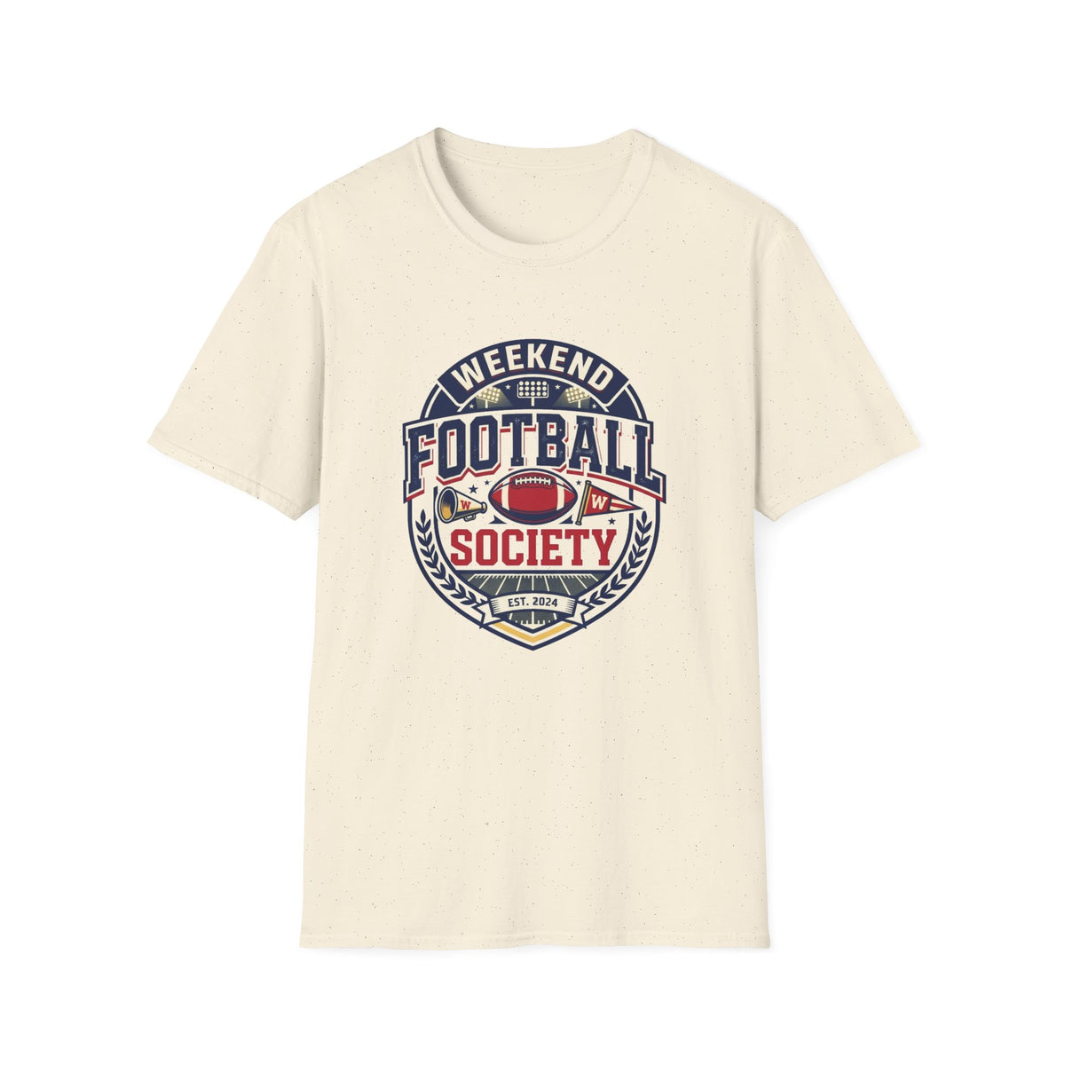 Weekend Football Pocket Graphic T‑Shirt — Retro American Football Logo Tee - Trending Now - August 2026