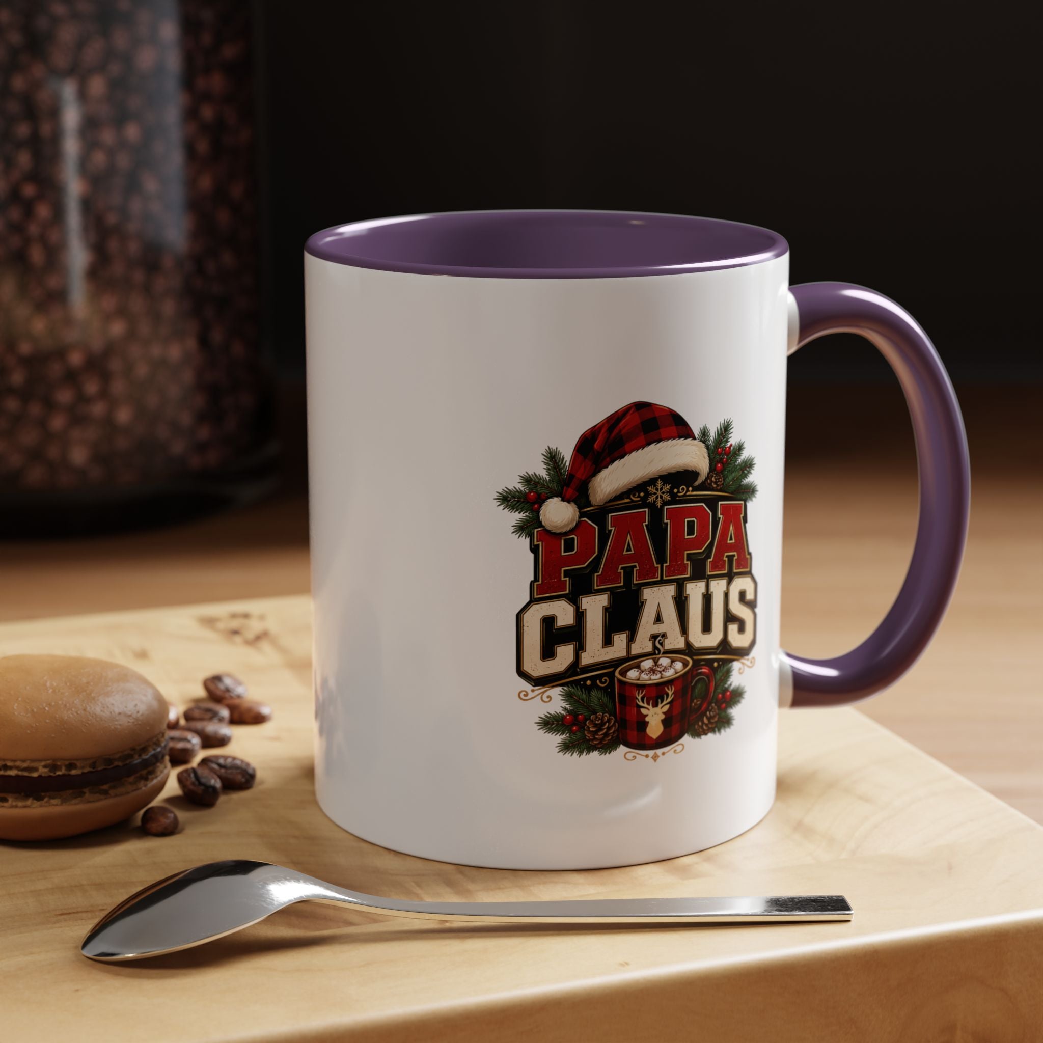 Papa Claus Coffee Mug – Christmas Dad Holiday Accent Mug
