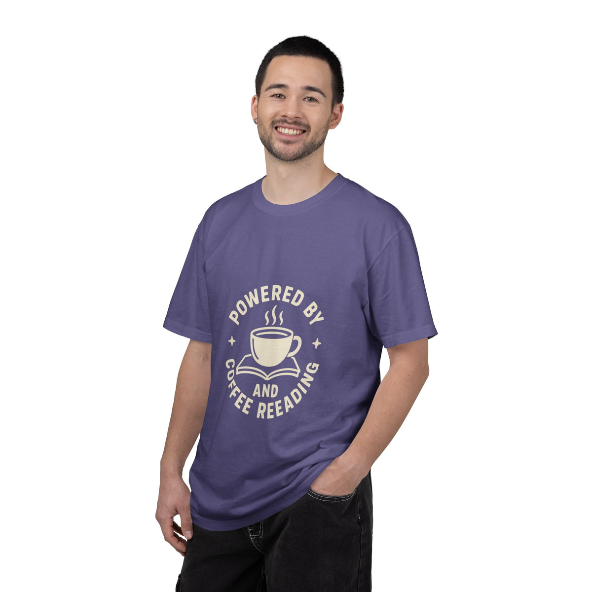 Coffee & Reading T-Shirt — "Powered by Coffee and Reading" Graphic Tee - Trending Now - October 2026