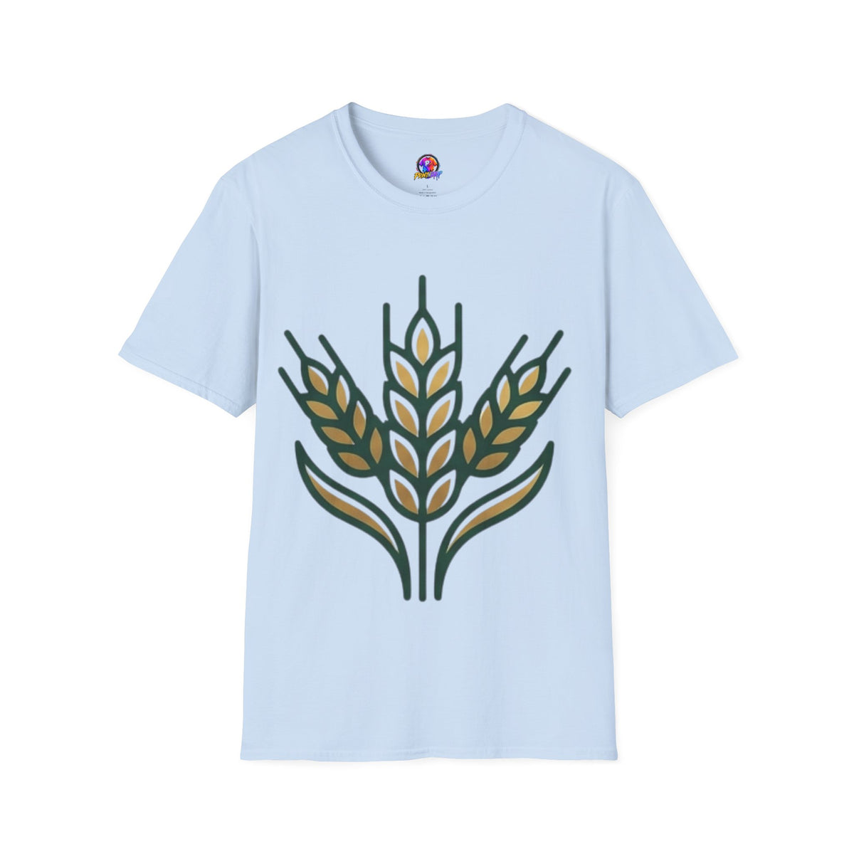 Thanksgiving T-shirt Wheat Field Graphic T-Shirt — Rustic Harvest Farmwear