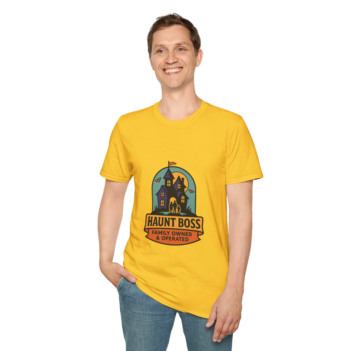 Haunt Boss Halloween T-Shirt — Haunted House Haunted Hayride Tee - Trending Now - October 2026