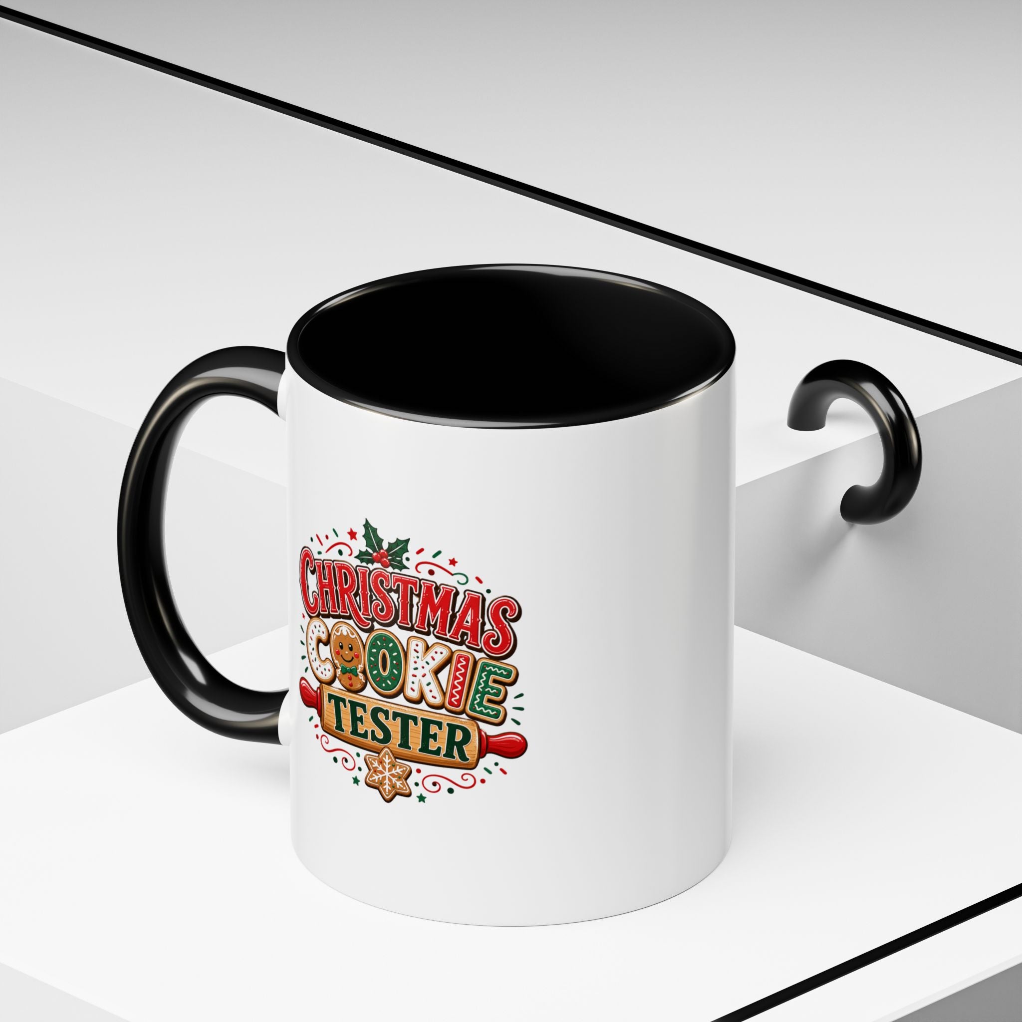 Christmas Cookie Tester Mug — Holiday Coffee Cup