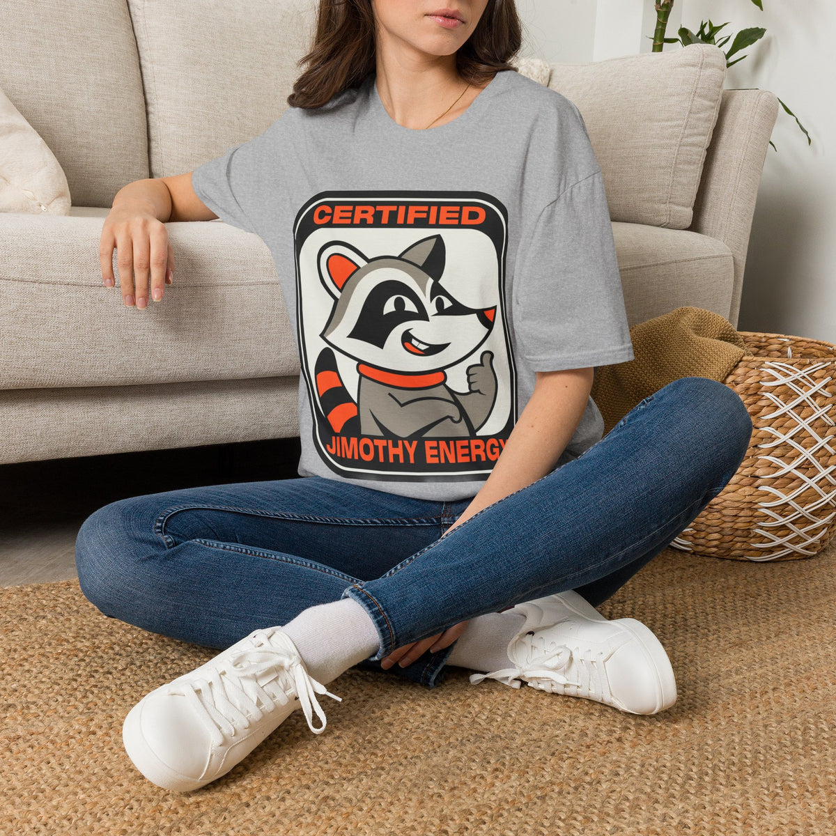 Certified Timothy Energies T-Shirt — Retro Raccoon Graphic Tee - Trending Now - August 2026