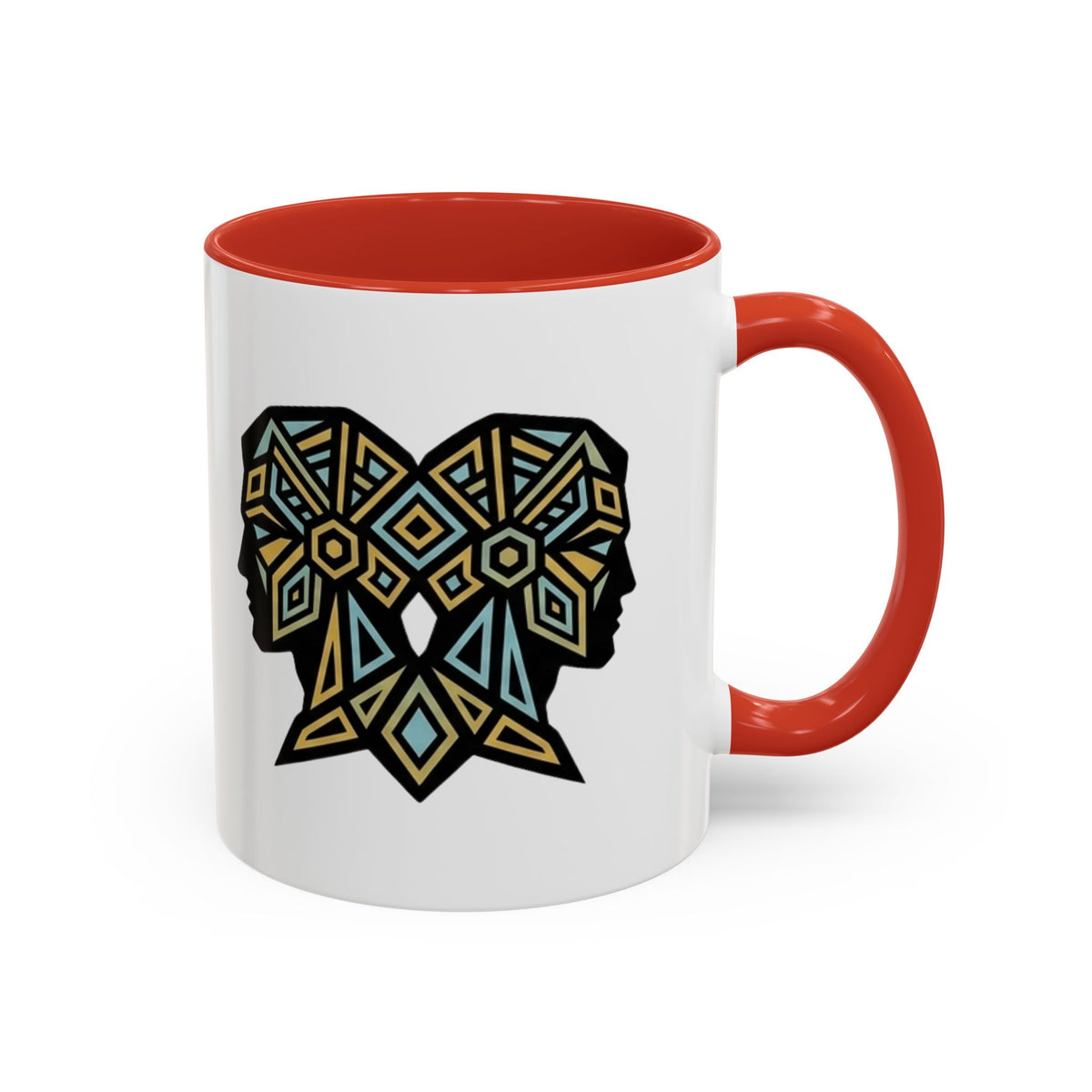 Gemini Zodiac Accent Coffee Mug