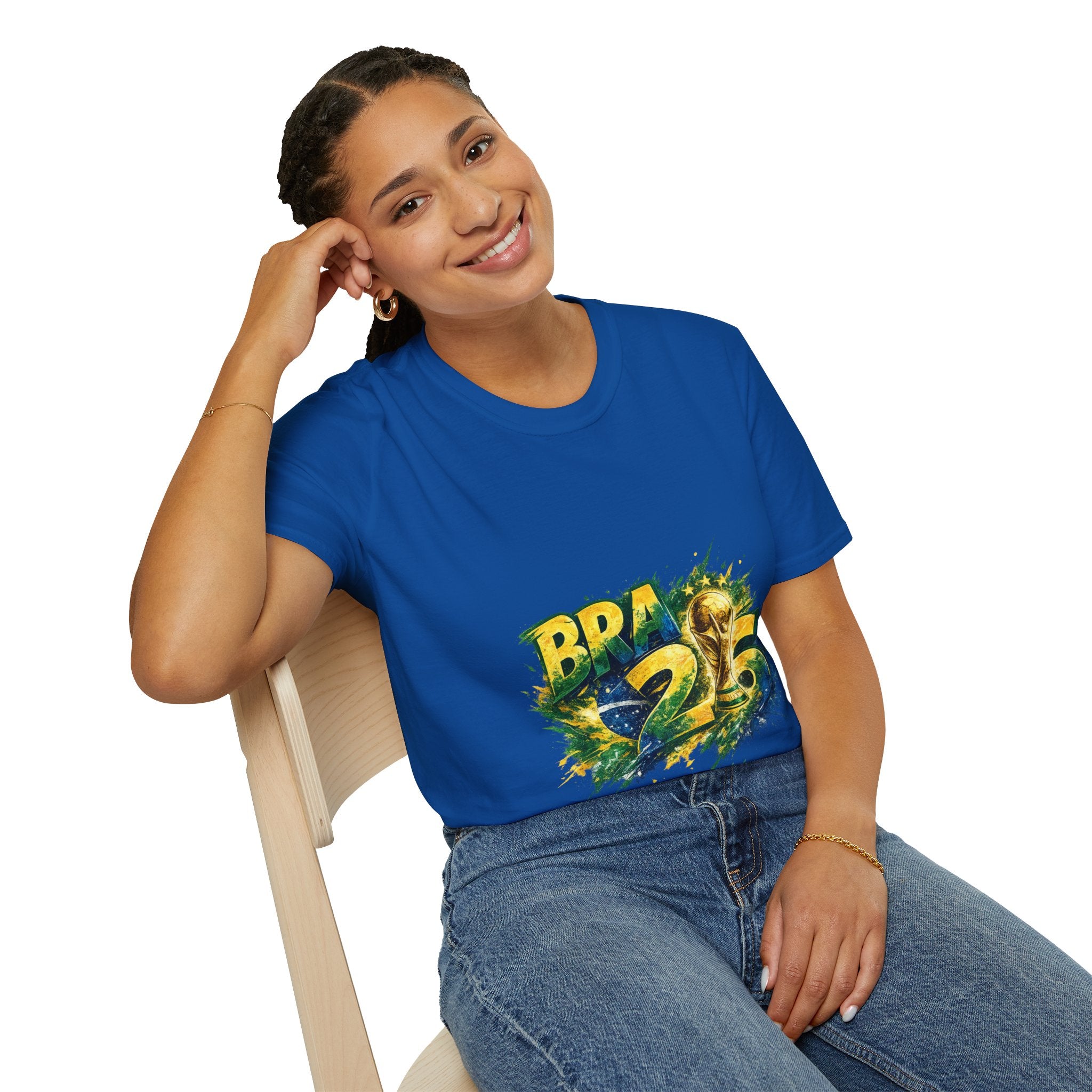Brazil 25 T‑Shirt — Brazil Soccer World Cup Graphic Tee