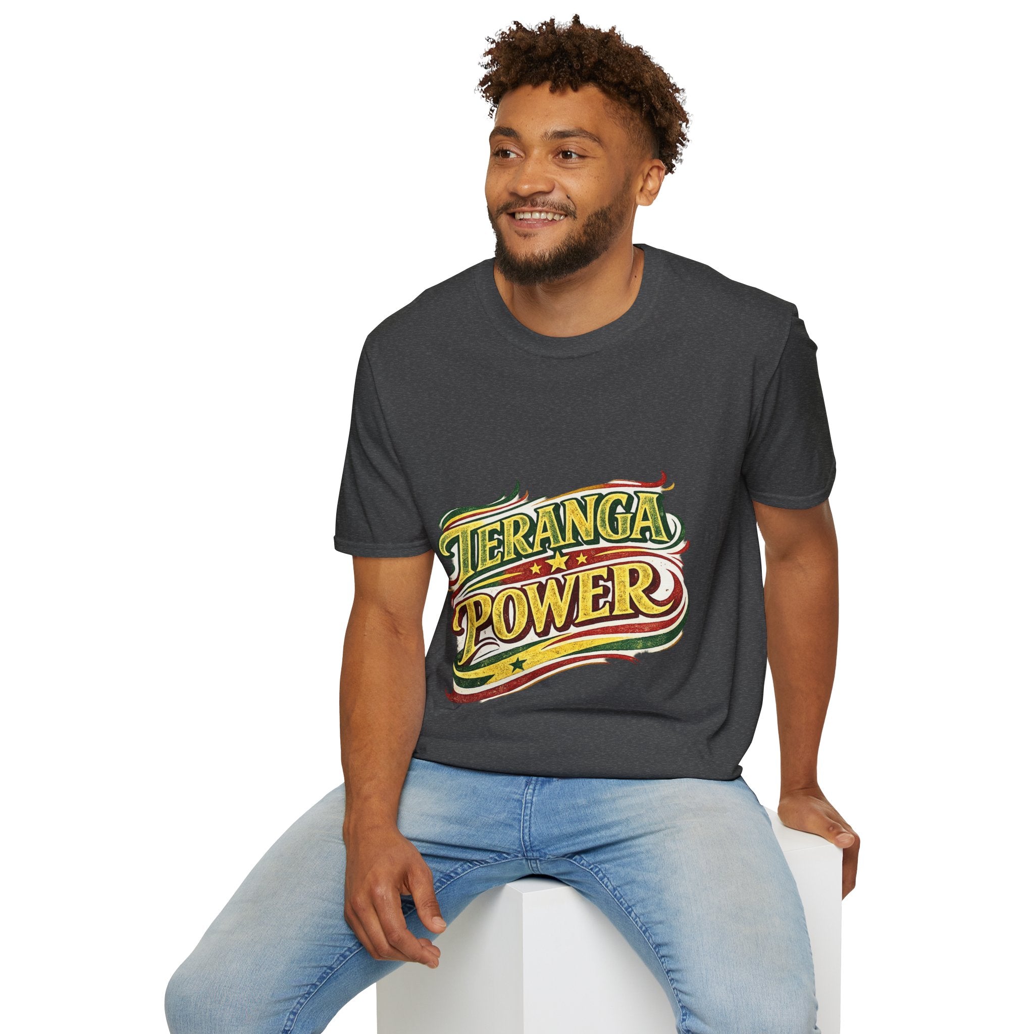 Senegal Teranga Power T-Shirt — Retro Senegal Pride Graphic Tee