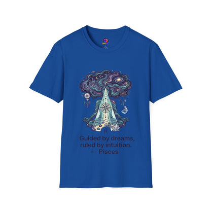 Dreamy Meditation T-Shirt — 'Guided by dreams, ruled by intuition' Spiritual Art Tee