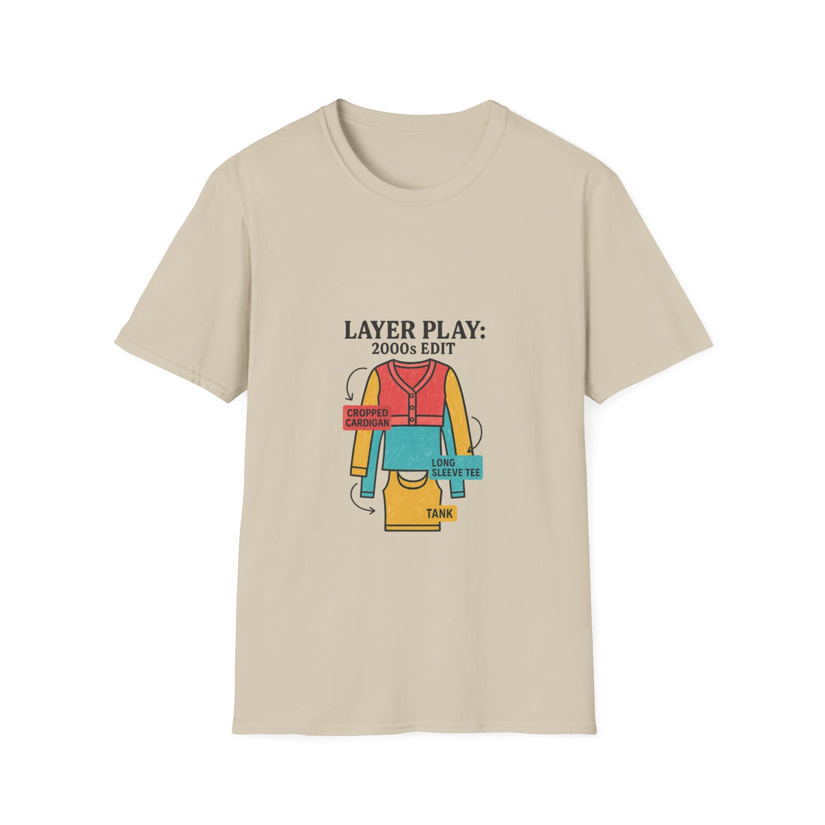 Layer Play: 2000s Edit T-Shirt - Trending Now - October 2026
