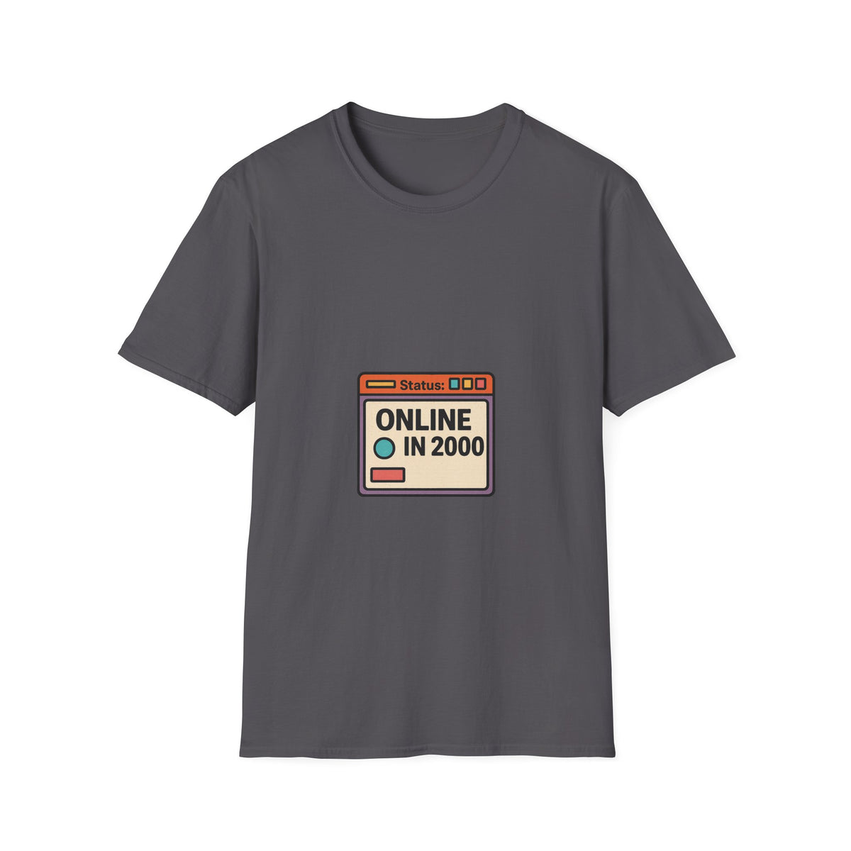 Online in 2000 Y2K Retro T-Shirt - Trending Now - October 2026