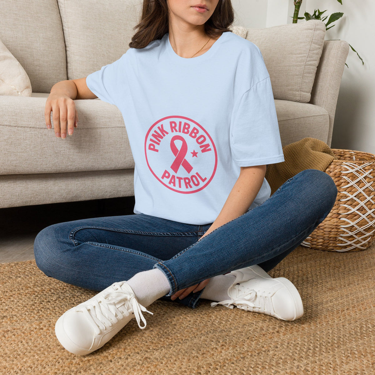 Pink Ribbon Patrol T-Shirt — Breast Cancer Awareness Tee - Trending Now - October 2026