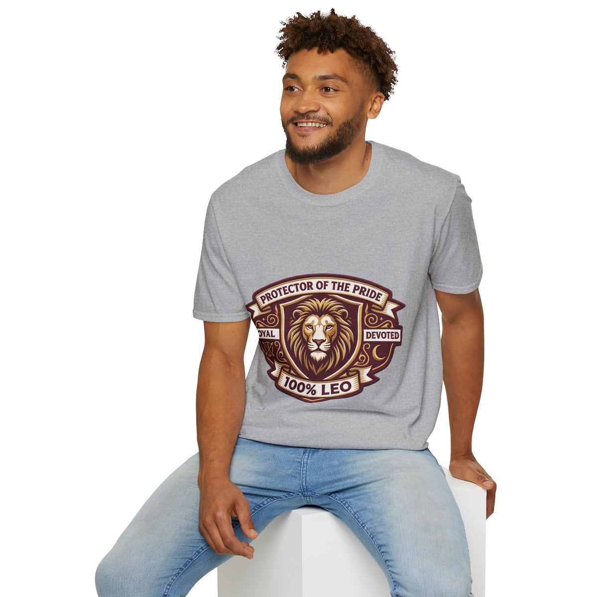 Protector of the Pride Lion T-Shirt — 100% Leo Zodiac Tee