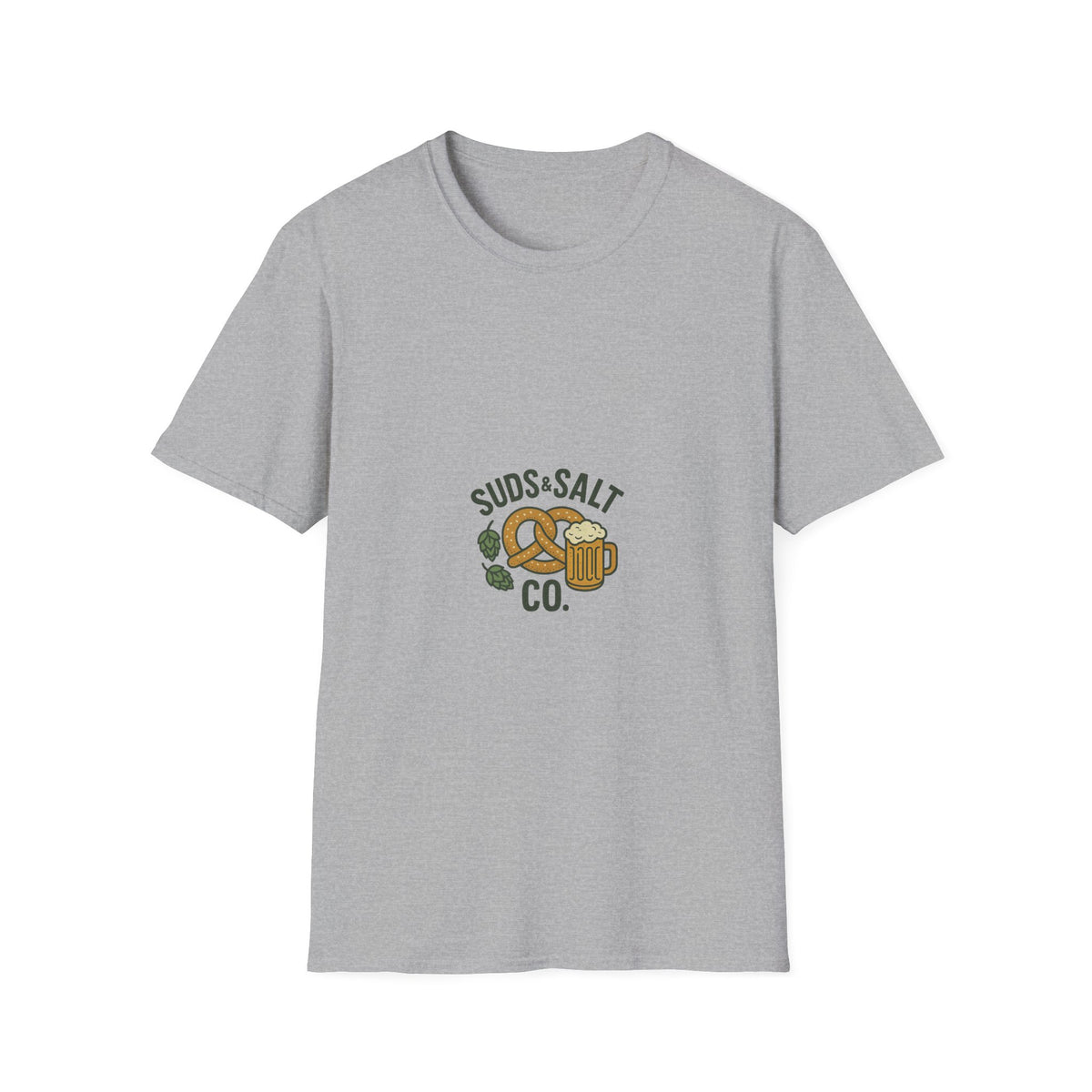 Suds And Salt Co Graphic Tee, Vintage Beer And Pretzel T-Shirt - Trending Now - September 2026