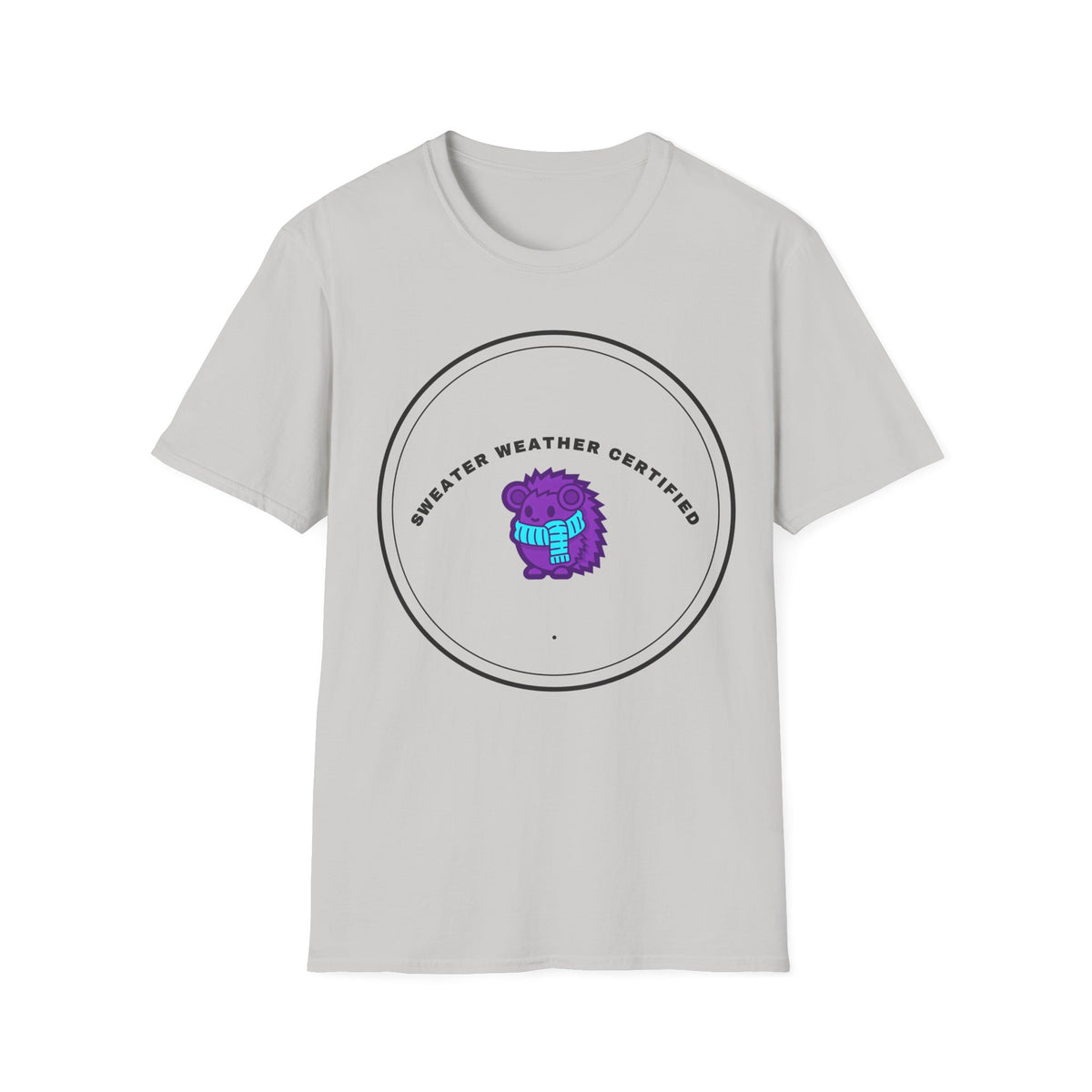 “Water Weather Certified” Graphic T-Shirt — Cute Purple Monster Badge Tee - Trending Now - September 2026