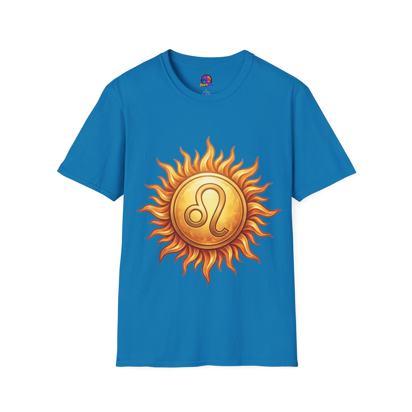 Leo Sun T‑Shirt — Zodiac Sunburst Graphic Tee