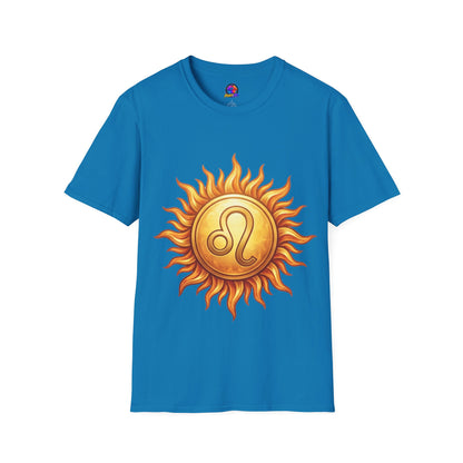 Leo Sun T‑Shirt — Zodiac Sunburst Graphic Tee