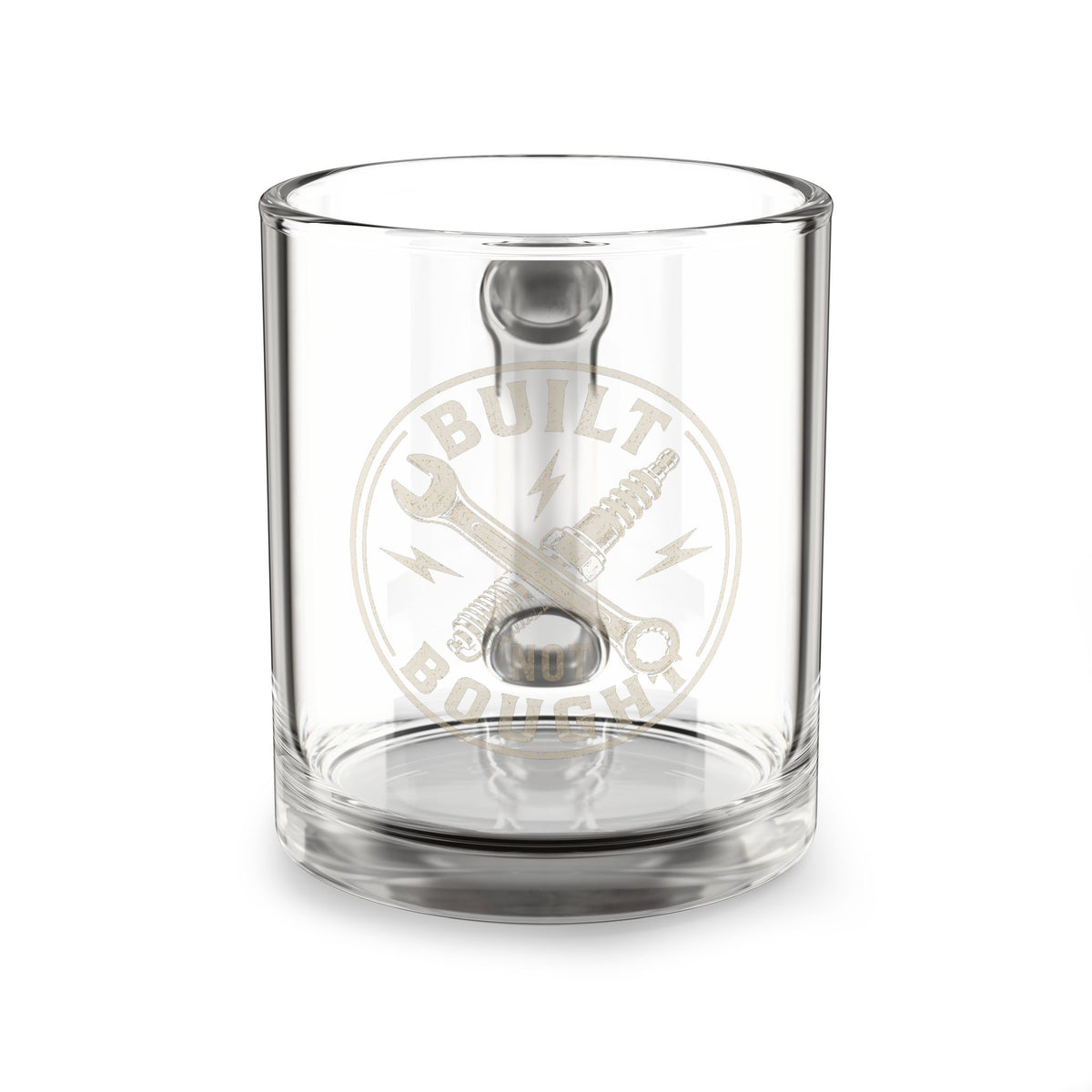 Glass Mug, 10oz Milo Bailey Dog Dad Mom Glass Mug, 10oz