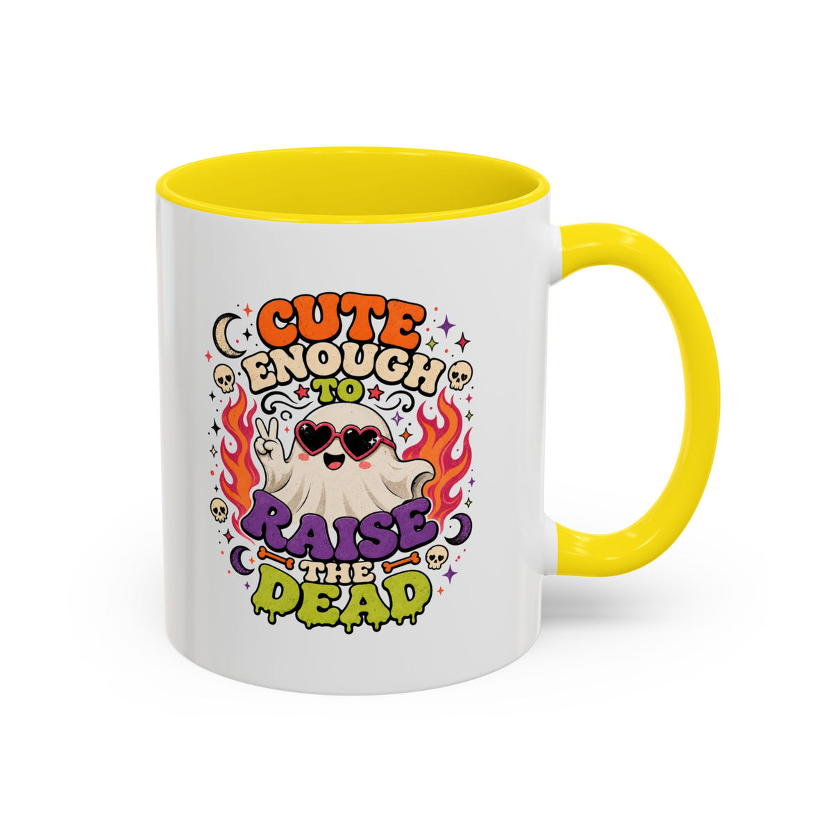 Halloween  Cute Enough Accent Coffee Mug