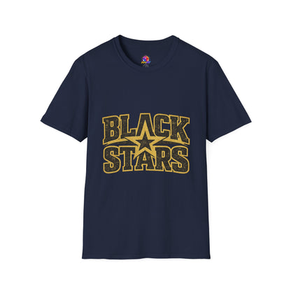 Ghana Black Stars T-Shirt — Bold Vintage Star Logo Tee