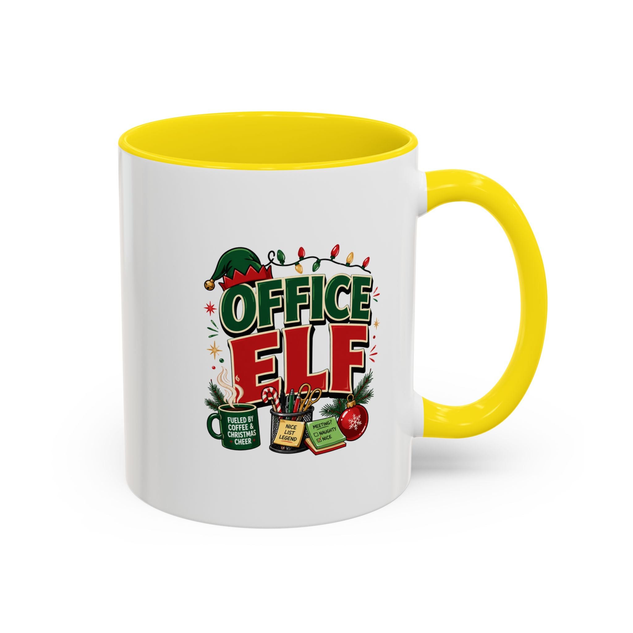 Accent Coffee Mug Office Elf