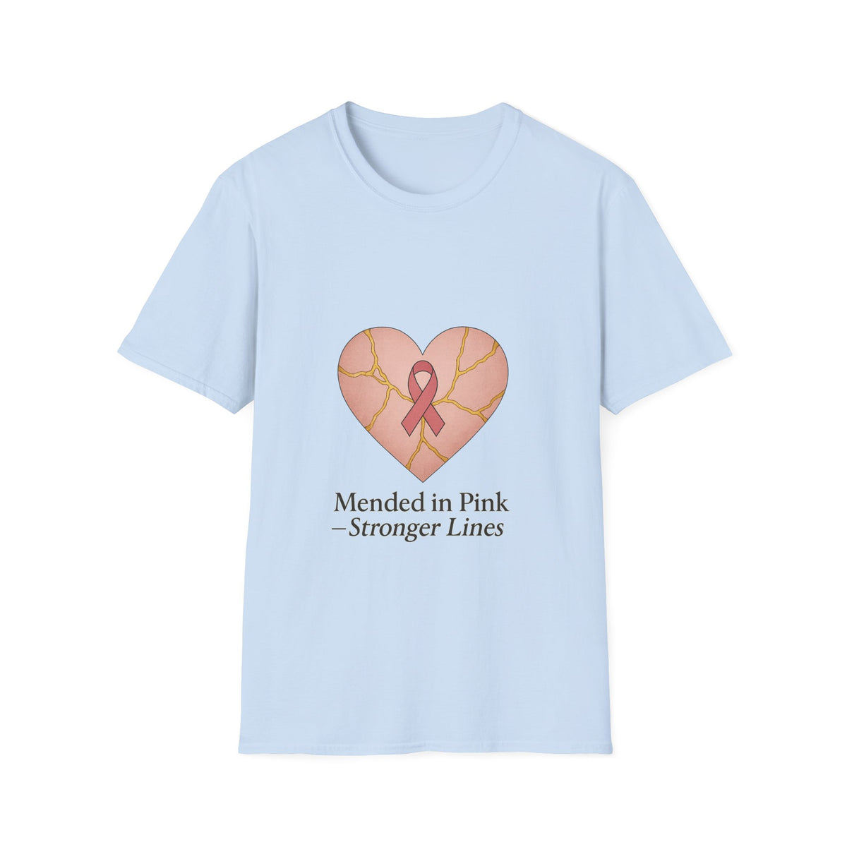 Breast Cancer Awareness Heart T-Shirt — 'Monarch in Pink, Stronger Lives' - Trending Now - October 2026