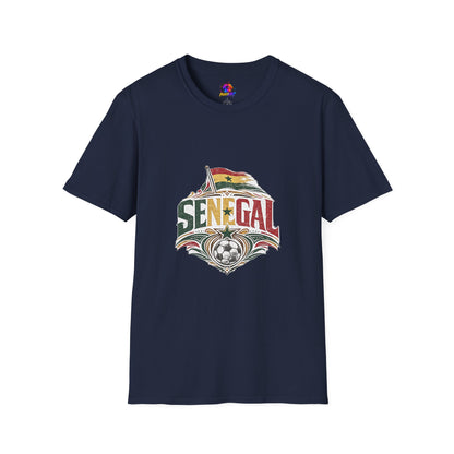 Senegal Flag Graphic T-Shirt — Vintage Senegal Pride Tee