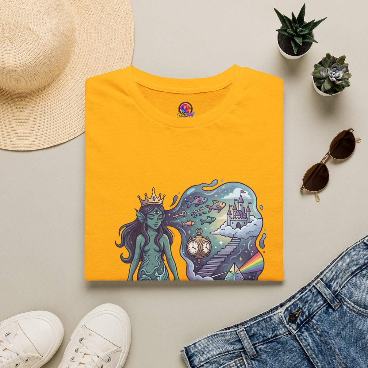 Pisces Daydream T-Shirt — 'Currently Lost in a Daydream' Zodiac Graphic Tee