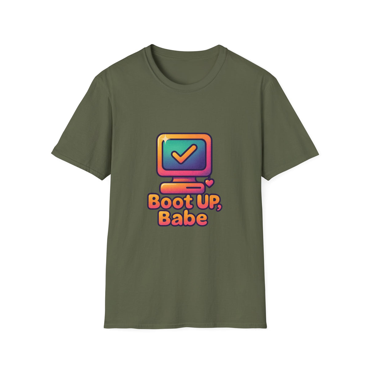Boot Up Babe T-Shirt — Retro Computer Graphic Tee - Trending Now - October 2026