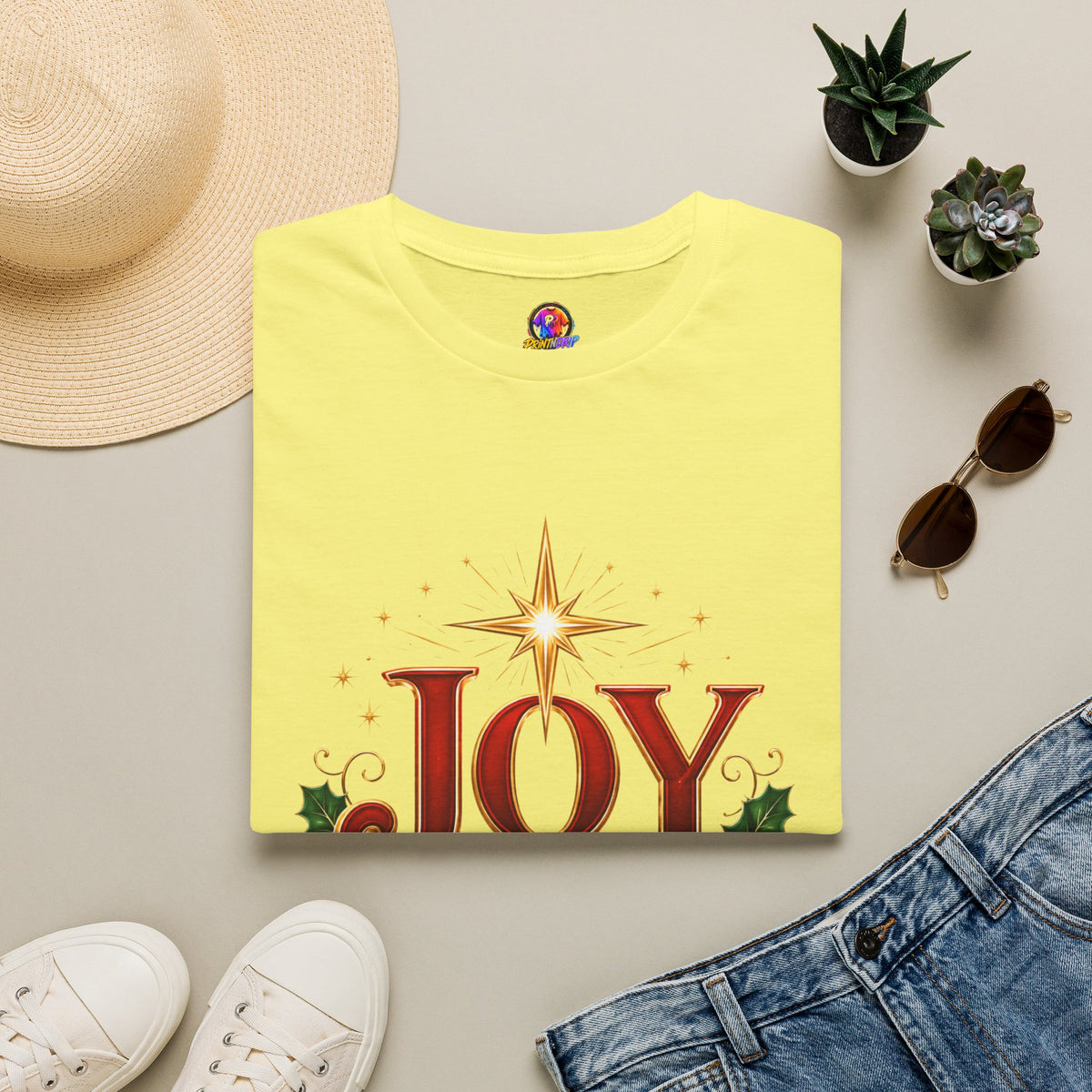 Joy to the World T-Shirt — Festive Christmas Holiday Tee